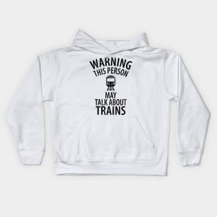 train railwayman trains driver Kids Hoodie